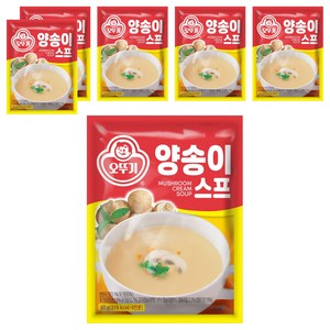 오뚜기 양송이스프, 80g, 6개
