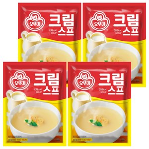 오뚜기 크림스프, 80g, 4개