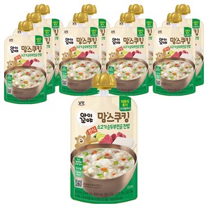 아이꼬야 맘스쿠킹 레토르트 이유식, 소고기 순두부전골 진밥, 100g, 10개