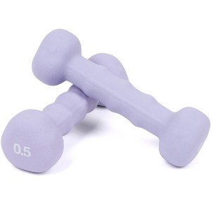 코멧 논슬립 삼각 아령, 0.5kg, 2개