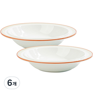 시라쿠스 메이플 파스타볼 23cm, 코지레드, 6개
