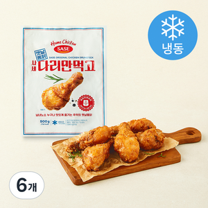 사세 옛날통닭 다리만먹고 (냉동), 500g, 6개
