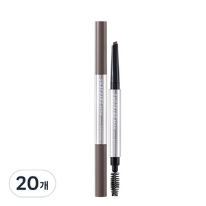 토니모리 더쇼킹 브로우 이지플랫 0.5g, 03 애쉬브라운, 20개