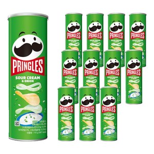 프링글스 사워크림 앤 어니언, 110g, 12개
