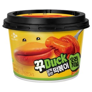 CJ제일제당 납작당면떡볶이 오리지널, 175g, 1개