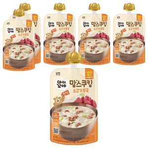 아이꼬야 맘스쿠킹 이유식 9개월부터, 100g, 6개, 소고기무국