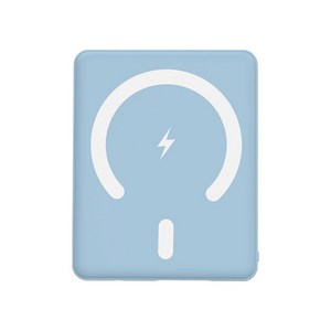 보바 22.5W 맥세이프 아이폰 무선 고속충전 보조배터리 10000mAh, 블루, VA-111