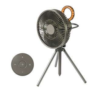 벤딕트 언템드 무선 LED 차박 캠핑 BLDC 더 블로우 서큘레이터, KHAKI