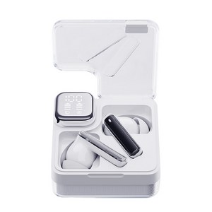 QCY T31 멜로버즈 네오 LED디스플레이 블루투스 이어폰 화이트 7시간 방수가능, QCY-T31 MeloBuds Neo