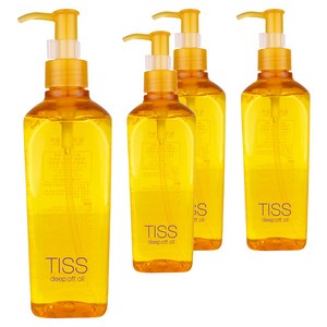 티스 딥 오프 클렌징 오일, 280ml, 4개