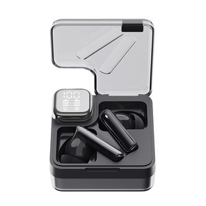 QCY T31 멜로버즈 네오 LED디스플레이 블루투스 이어폰, QCY-T31 MeloBuds Neo, 블랙