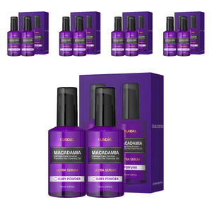 쿤달 울트라 세럼 헤어 에센스 베이비파우더향, 100ml, 10개