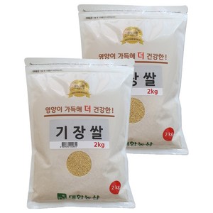 대한농산 기장쌀, 2kg, 2개