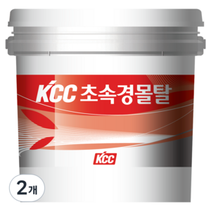 KCC 초속경몰탈 5kg, 2개