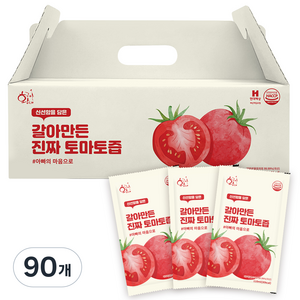 황금이네 갈아만든 진짜 토마토즙, 110ml, 90개