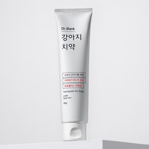 닥터블랭크 강아지 바르는 치약 사과향, 80g, 1개