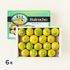 불로초 고당도12.5brix 감귤, 1.5kg, 6개