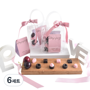 디유 리본러브백 초콜릿 만들기 세트, 6세트, 7종