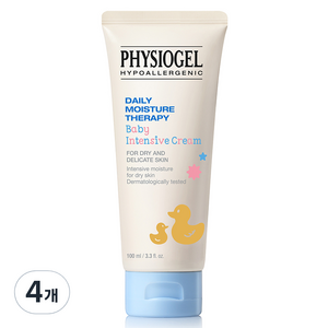 피지오겔 데일리 모이스쳐 테라피 베이비 인텐시브 크림, 100ml, 4개