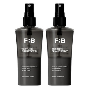 포뷰트 텍스처 쉐이크 노세범 볼륨 헤어스프레이, 2개, 100ml