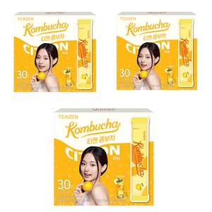 티젠 콤부차 유자, 5g, 30개입, 3개