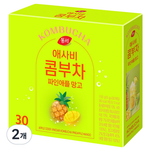 동서 애사비 콤부차 파인애플 망고, 5g, 30개입, 2개