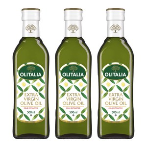 올리타리아 엑스트라버진 올리브유, 500ml, 3개