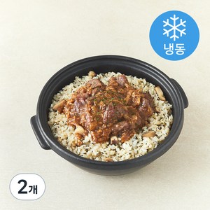 프로즌 스테이크 솥밥 키트 (냉동), 462g, 2개