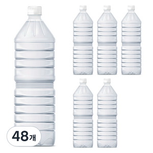 물하나 eco 생수 무라벨, 1L, 48개