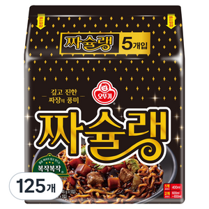 오뚜기 짜슐랭 145g, 125개