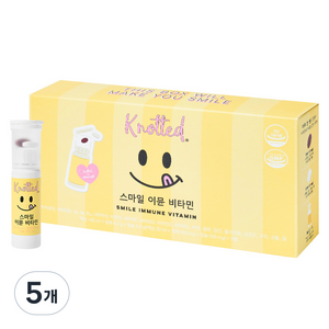 노티드 스마일 이뮨 비타민, 7회분, 5개