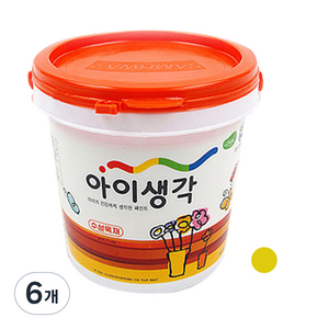 아이생각 가구 방문 싱크대용 수성목재 프리미엄, 러쉬레몬(1024), 6개