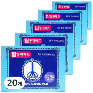 대전탑산업 탑동전패드, 20개