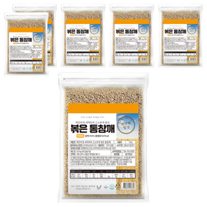 대구농산 건강한밥상 볶은 통 참깨, 150g, 6개