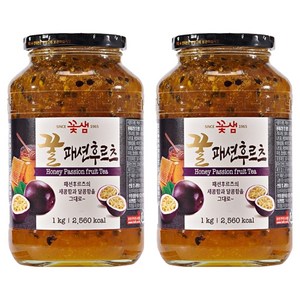 꽃샘 꿀 패션후르츠, 2개, 1개입, 1kg
