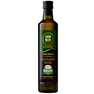 한눈담다 유기농 엑스트라 버진 올리브오일 500ml, 1개 골드박스 특가