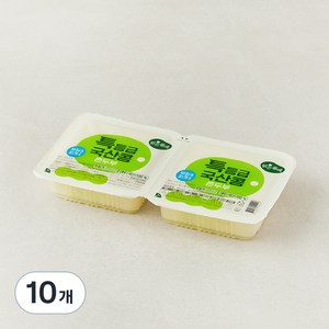 맑은물에 특등급 국산콩 촌두부, 300g, 10개