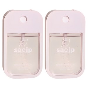 saeip 세니타이저 미스트 손소독제 네츄럴 무향, 40ml, 2개
