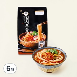 고메 김치우동, 458.4g, 6개