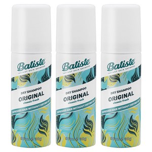 바티스트 드라이 샴푸 오리지널 클래식 후레쉬, 3개, 50ml