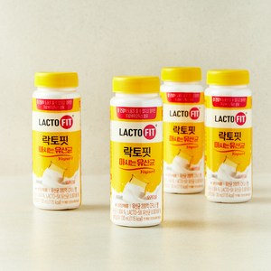 종근당건강 락토핏 마시는 유산균 오리지널, 130ml, 4개입, 1개