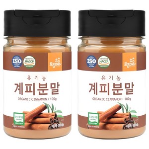 토종마을 유기농 계피분말, 2개, 100g