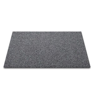 순수 코일 현관매트 120 x 80 cm 두께 12mm, 그레이 + 블랙, 1개