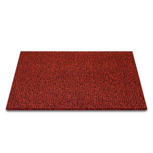 순수 코일 현관매트 100 x 120 cm 두께 20mm, 레드 + 블랙, 1개