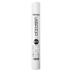탐사 도화지 전지 105g, 30매