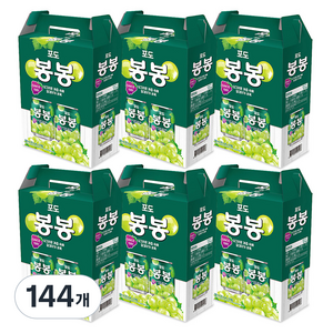 해태htb 포도 봉봉, 238ml, 144개