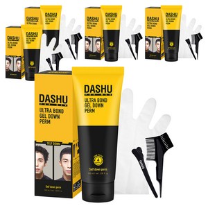 다슈 포맨 울트라 본드 젤 다운펌 세트 억센모발용, 100ml, 5개
