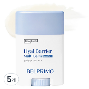 벨프리모 히알 베리어 멀티밤 SPF50+ PA++++, 19.5g, 5개