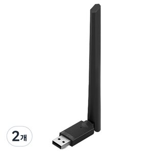 아이피타임 USB 동글, 블랙, 2개, BT60XR-A
