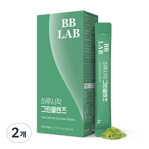 뉴트리원 비비랩 하루시작 그린 클렌즈 주스, 2개, 112g